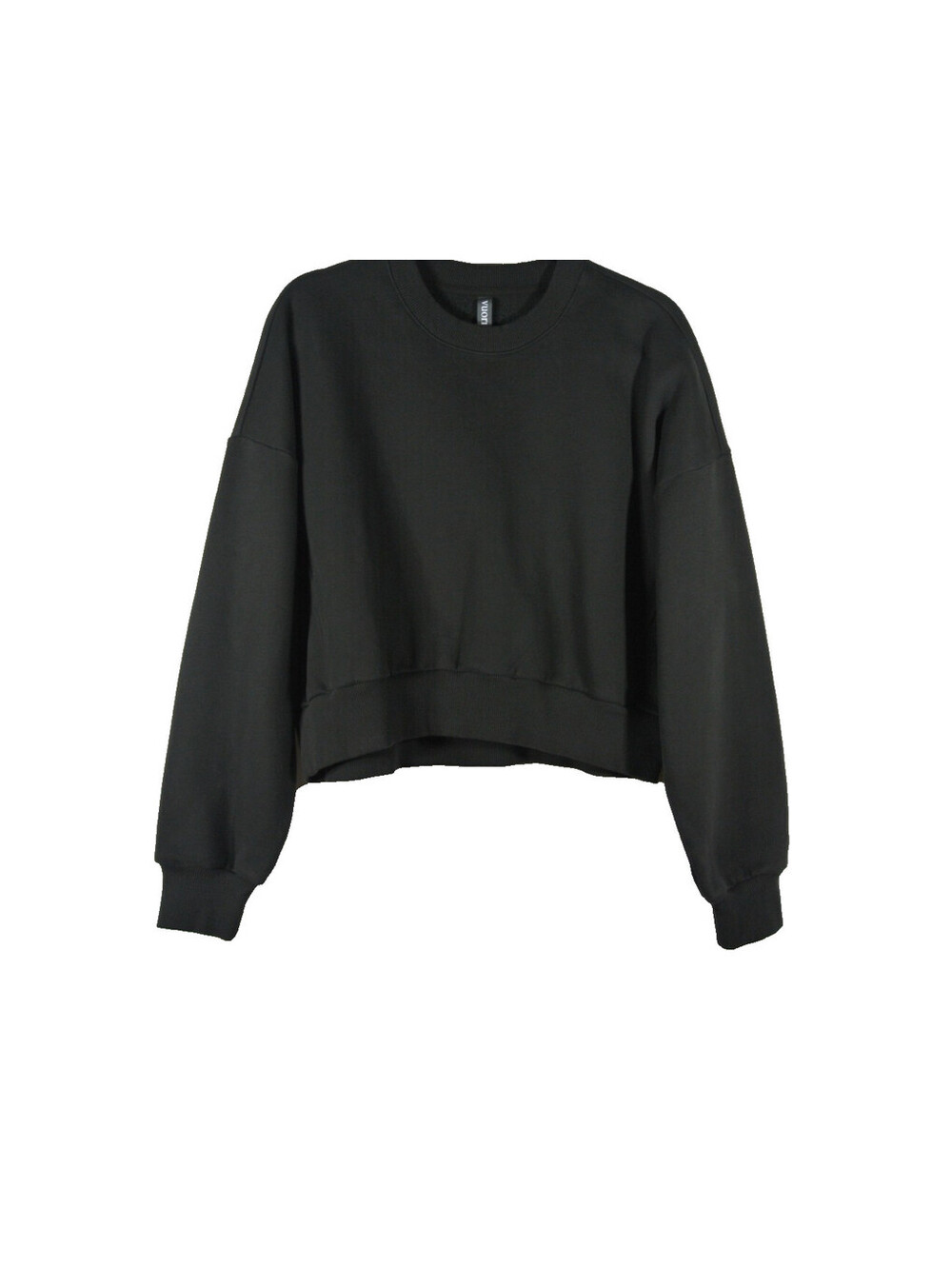 New, Vuori Restore Mini Crew in Black Sz M #T4109